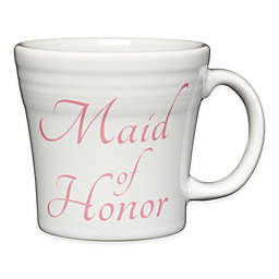 Fiesta® "Maid of Honor" Tapered Mug in White