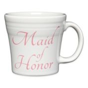 Fiesta&reg; "Maid of Honor" Tapered Mug in White