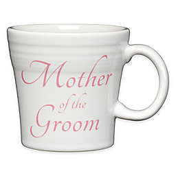 Fiesta® "Mother of the Groom" Tapered Mug in White