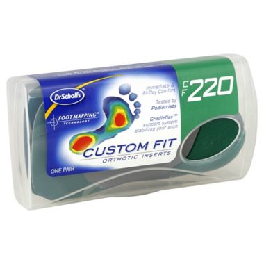 Dr. Scholl's&reg; Custom Fit&reg; 1-Pair CF 220 Orthotics. View a larger version of this product image.