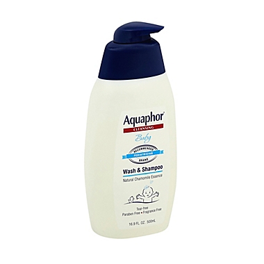 Aquaphor&reg; 16.9 fl. oz. Baby Wash and Shampoo. View a larger version of this product image.