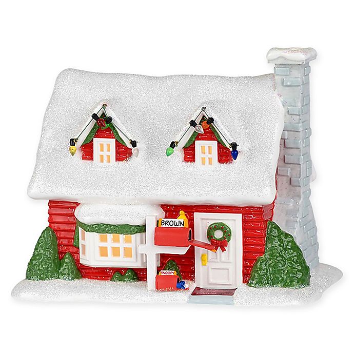 Peanuts™ Village Collection Charlie Brown's House | Bed Bath & Beyond