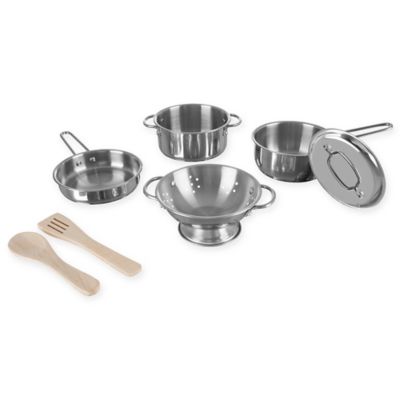 pretend play pots and pans set