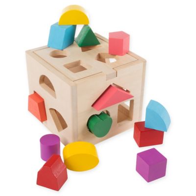 wooden shape sorter