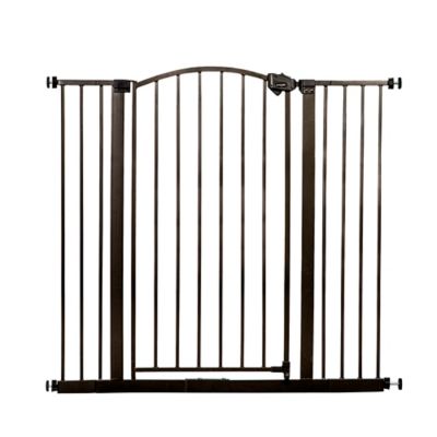 regalo extra tall baby gate with walk through door