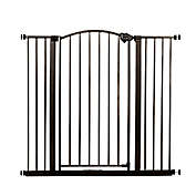 Regalo&reg; Easy-Step Extra-Tall Arched Decor Gate in Bronze