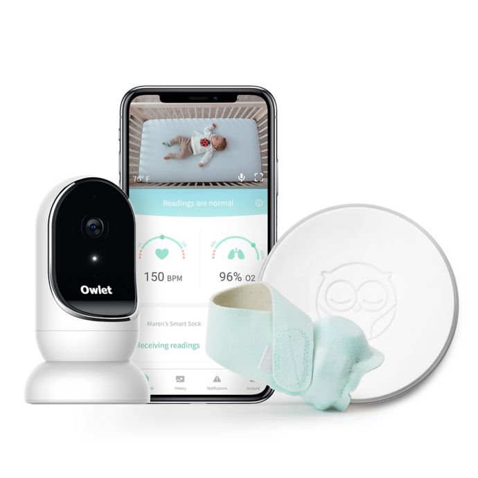 Owlet Smart Sock Cam Complete Baby Monitor System Bed Bath Beyond