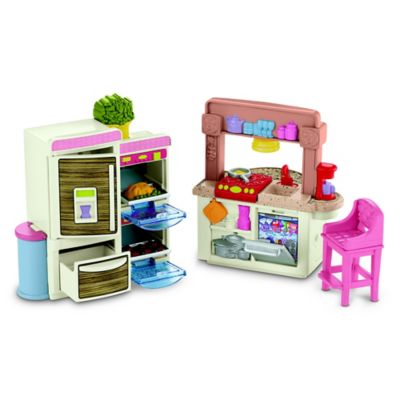 doll house with kitchen set