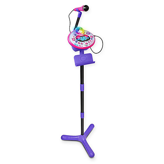 Alternate image 1 for VTech® Kidi Star Karaoke Machine™ in Pink/Purple