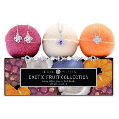 Jewel Within 3-Pack Fruit Bath Bomb 