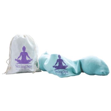 SittingSpa Portable Back Massager in Teal. View a larger version of this product image.