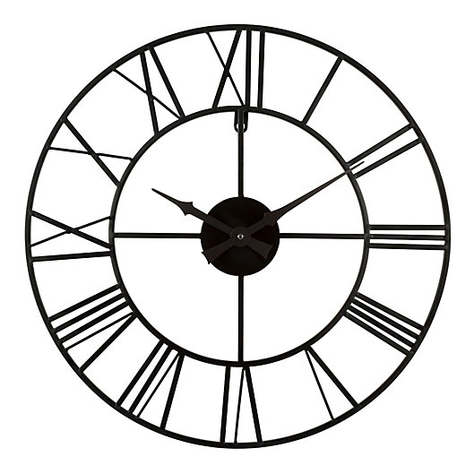 Alternate image 1 for La Crosse Technology Metal Tower 20-Inch Wall Clock