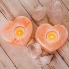 Alternate image 1 for Himalayan Glow Salt Heart Candle Holder