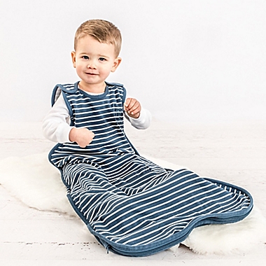 Woolino&reg; 4 Season Baby Sleep Bag in Navy Blue. View a larger version of this product image.