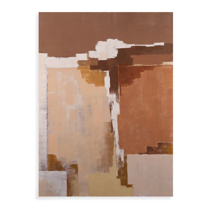 Desert Abstract 60-Inch x 80-Inch Canvas Wall Art | Bed Bath & Beyond