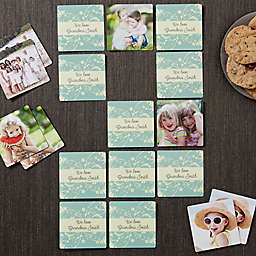 Grandma's Game Time Personalized Photo Memory Game