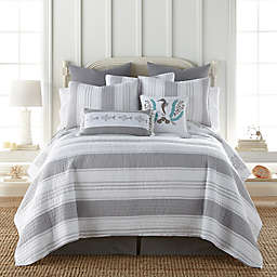 Levtex Home Freeport Reversible King Quilt in Grey