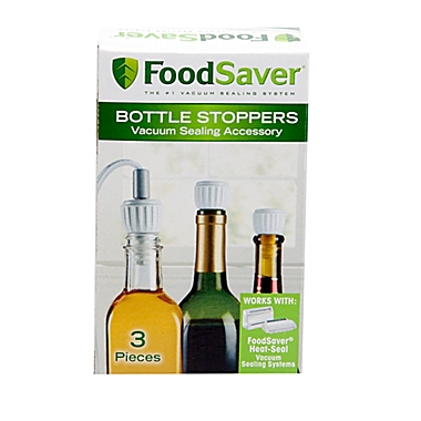 FoodSaver&reg; Bottle Stopper Pack (Set of 3). View a larger version of this product image.