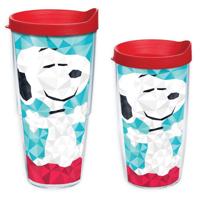 Tervis® Peanuts® Geometric Snoopy Wrap Tumbler with Lid | Bed Bath & Beyond