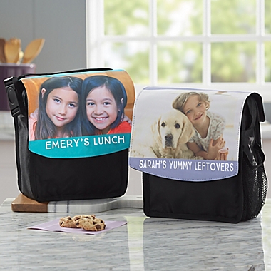 Personalized Photo Lunch Bag. View a larger version of this product image.