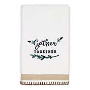 Avanti Modern Farmhouse Hand Towel in White