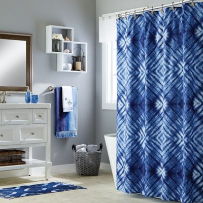 multicolor shower curtain