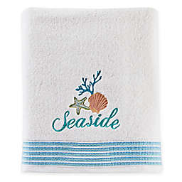 South Seas Bath Towel in White