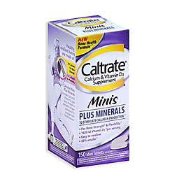 Caltrate® 150-Count Calcium and Vitamin D3 Minis Plus Minerals Tablets