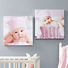 Alternate image 1 for Baby Photo Memories 12-Inch Square Personalized Canvas