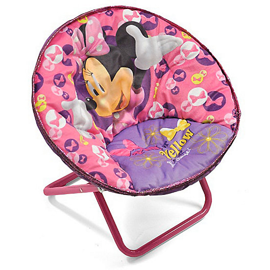 Alternate image 1 for Disney Polyester Upholstered Minnie Chair