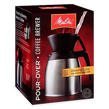 Melitta  10 cups Black  Pour-Over Coffee Brewer 