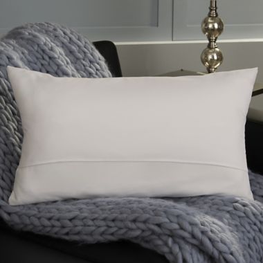 Monogram Personalized Lumbar Throw Pillow. View a larger version of this product image.