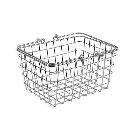 Alternate image 1 for Spectrum™ Small Wire Basket in Chrome