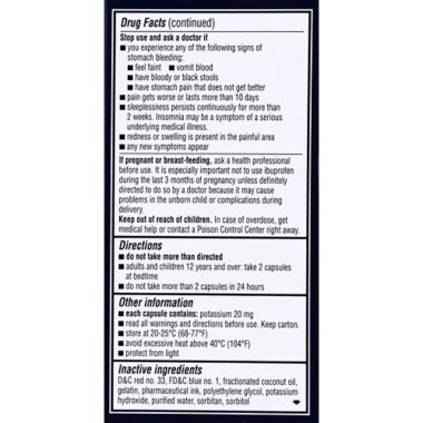 Advil&reg; 40-Count 200 mg PM Liqui-Gels&reg;. View a larger version of this product image.