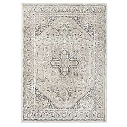 Bee & Willow™ Mayfair Medallion 3' x 5' Area Rug in Grey