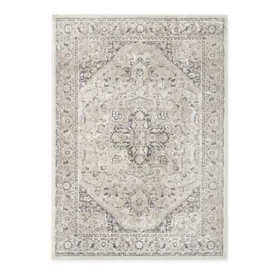 Bee &amp; Willow&trade; Mayfair Medallion 7&#39;10 x 9&#39;10 Area Rug in Grey