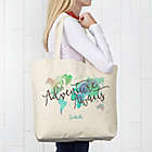 Alternate image 1 for The Journey Personalized Canvas Tote