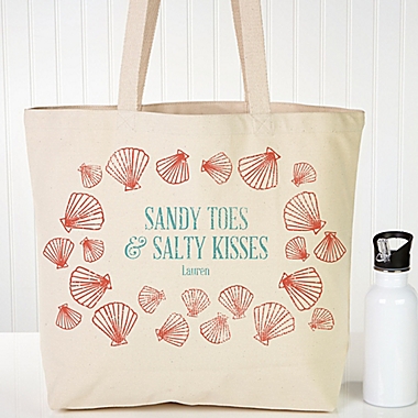 Coastal Home Personalized Beach Tote. View a larger version of this product image.
