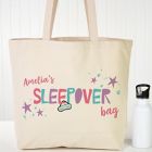 Alternate image 0 for Girls Sleepover Personalized Tote Bag