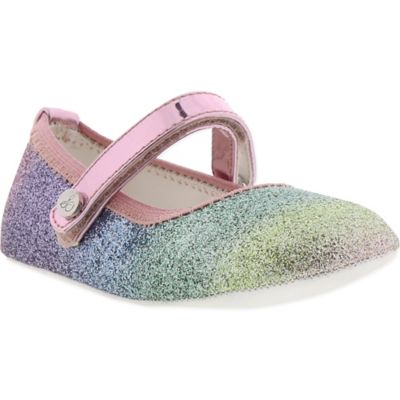 rainbow mary jane shoes