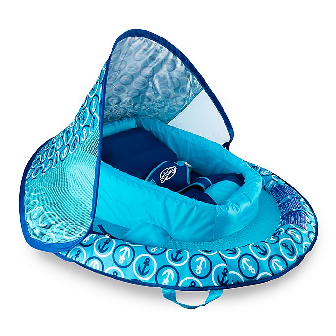 Anchor Infant Baby Spring Float with Sun Canopy in Blue | buybuy BABY