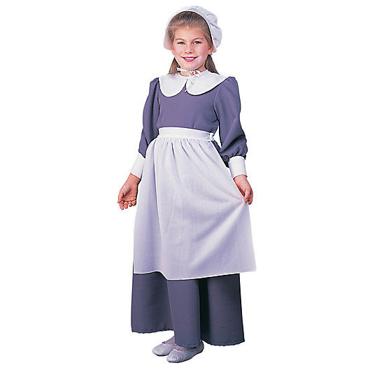 Alternate image 1 for Colonial Pilgrim Child's Halloween Costume