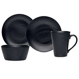 Noritake® Black on Black Dune Round Dinnerware Collection