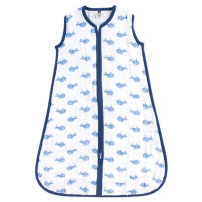 blue baby sleeping bag