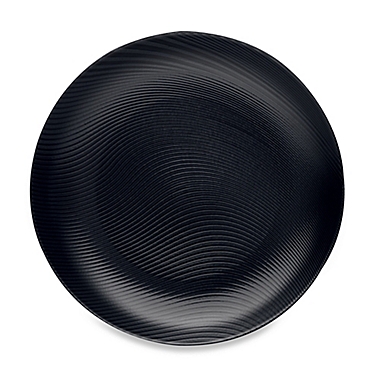 Noritake&reg; Black on Black Dune Round Platter. View a larger version of this product image.