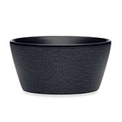 Noritake&reg; Black on Black Snow Round Cereal Bowl