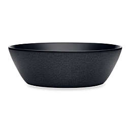 Noritake® Black on Black Snow Round Vegetable Bowl