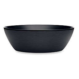 Noritake® Black on Black Swirl Round Vegetable Bowl