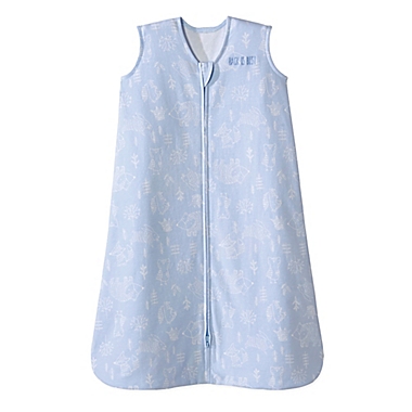 HALO&reg; SleepSack&reg; Small Wearable Blanket in Blue Woodland. View a larger version of this product image.
