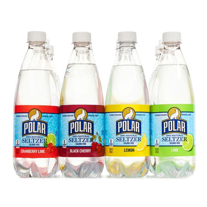 Download Polar 30-Pack 12 oz. Seltzer Water Variety Pack | Bed Bath ...